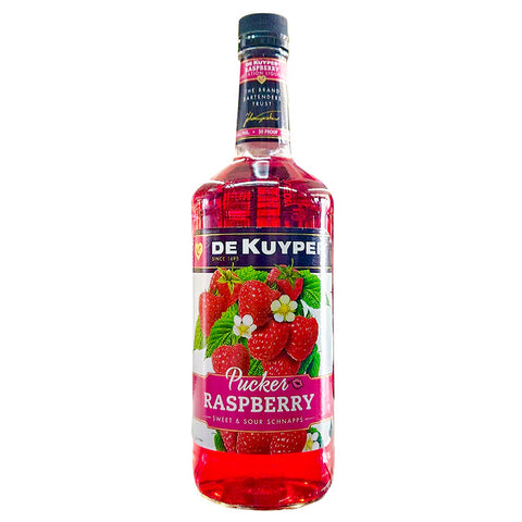 DeKuyper Pucker Raspberry Liqueur - 1L