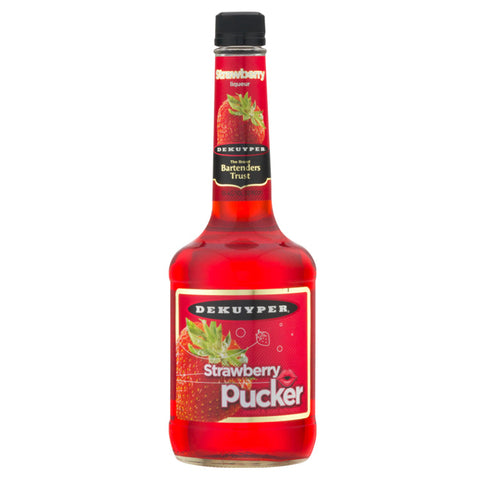 DeKuyper Pucker Strawberry Schnapps - 750ml