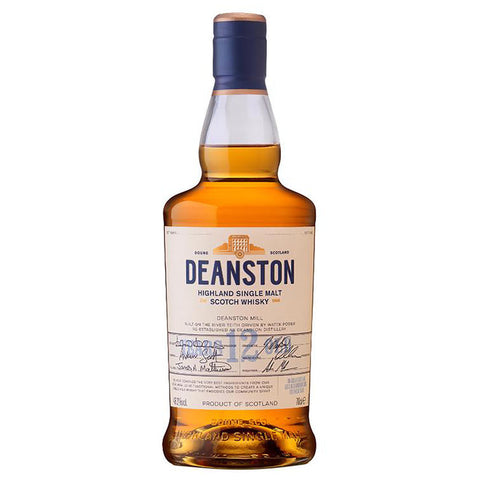 Deanston Highlands Single Malt 12 Year Scotch Whiskey - 750ml