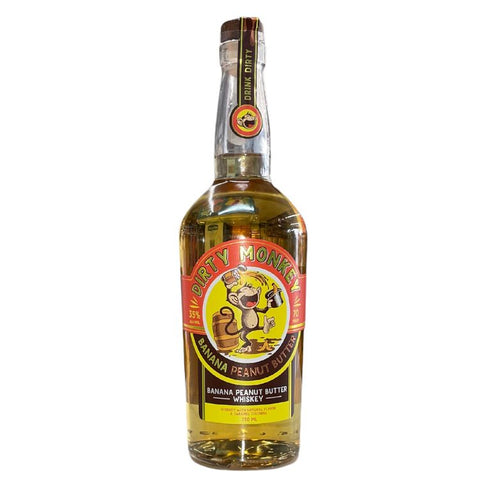 Dirty Monkey Peanut Butter Banana Whiskey - 750ml