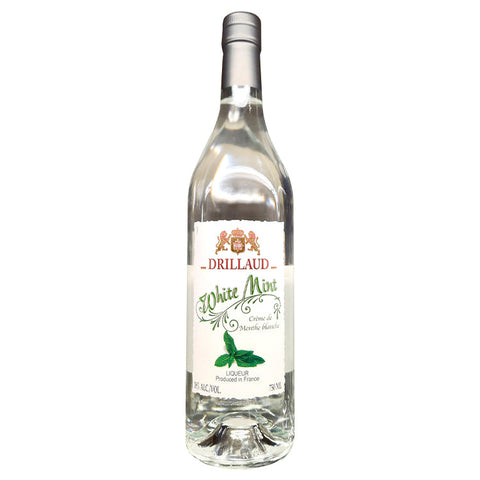 Drillaud  Cordials Creme De Menthe Blanc Liqueur- 750ml