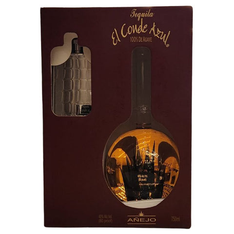 El Conde Azul Anejo Tequila - 750ml