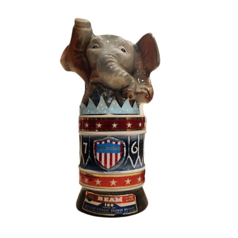 Jim Beam 8 Year Republican Elephant Bourbon Whiskey - 425ml
