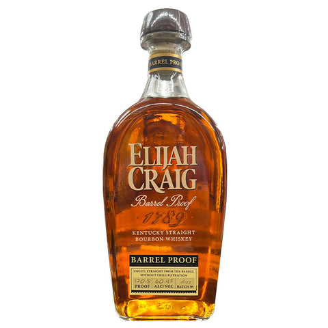 Elijah Craig 12 Year Barrel Proof B-522 Straight Bourbon Whiskey - 750ml