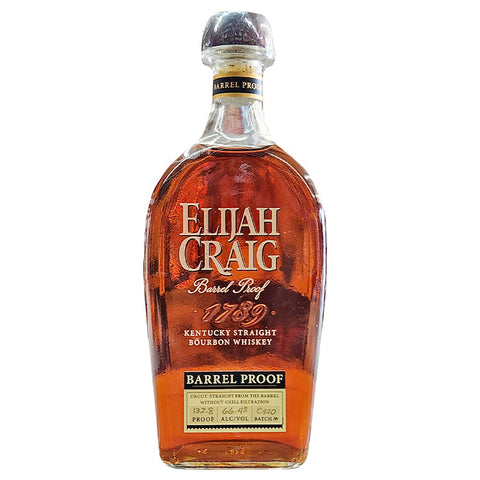Elijah Craig 12 Year Barrel Proof  Straight Bourbon Whiskey C920- 750ml