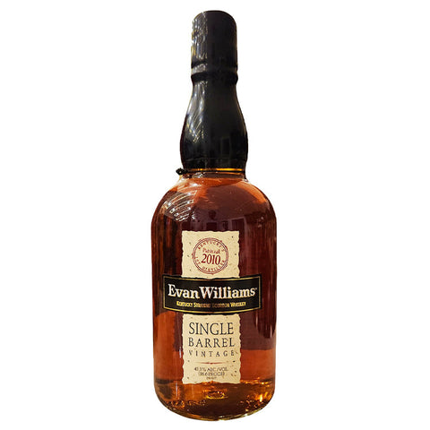 Evan Williams 2010 Single Barrel Vintage Straight Bourbon Whiskey - 750ml