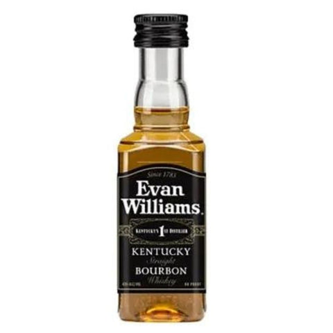 Evan Williams Straight Bourbon Whiskey - 50ml Mini Shot