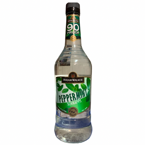 Hiram Walker Peppermint Schnapps 90 proof - 750ml