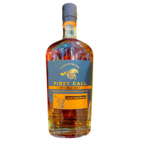 First Call Double Oak Straight Bourbon Whiskey - 750ml