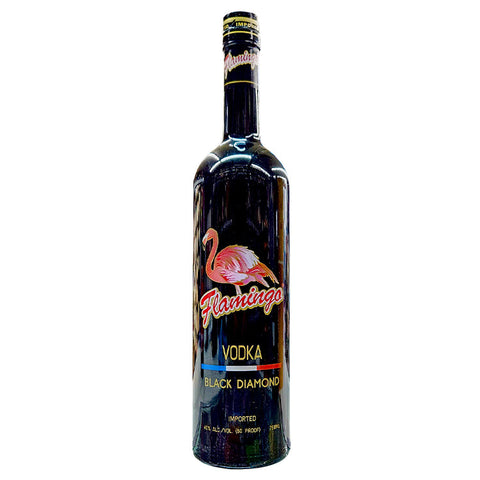 Flamingo Black Diamond Vodka - 750ml