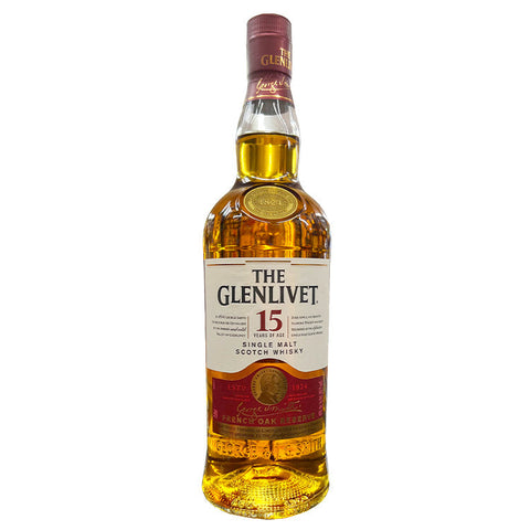 The Glenlivet French Oak Reserve Single Malt 15 Year Scotch Whiskey - 750ml