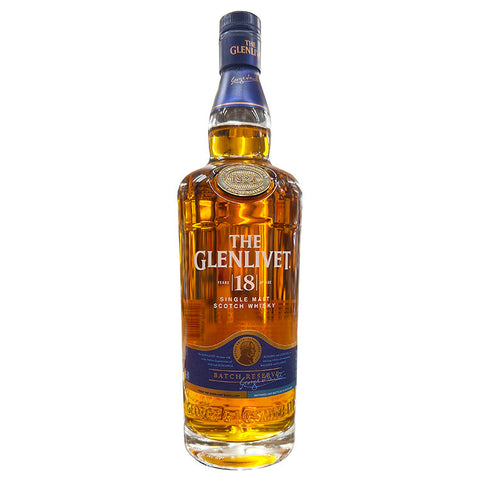 The Glenlivet Batch Reserve Single Malt 18 Year Scotch Whiskey - 750ml