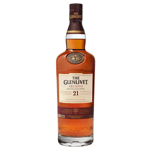 The Glenlivet Archive Single Malt 21 Year Scotch Whiskey - 750ml