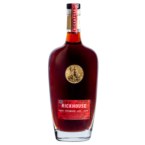 Gold Bar Rickhouse Cask Strength Bourbon Whiskey - 750ml