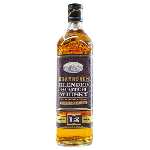 Granndach 12 Year Scotch Whiskey -750ml