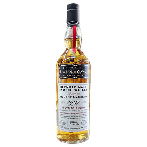 Hector Macbeth 21 Year Hector Macbeth First Edition Single Barrel Cask Strength Blended Single Malt Whisky 1997 -700ml