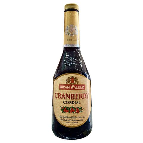 Hiram Walker Cranberry Cordial Liqueur - 750ml