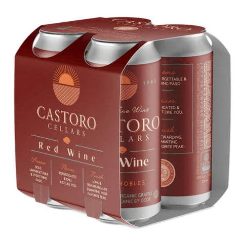 Castoro Cellars Red Blend - 250ml x 8
