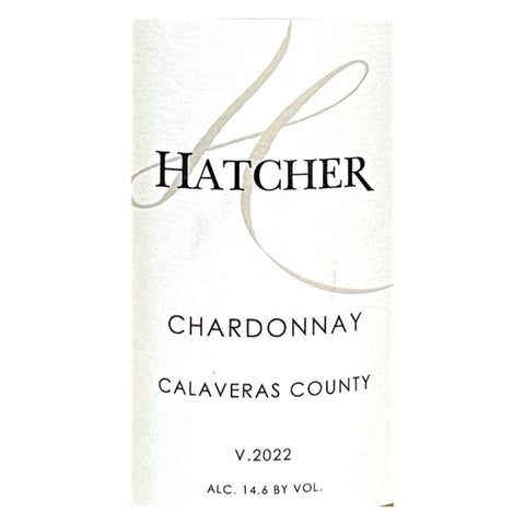 Hatcher 2022 Chardonnay - 750ml