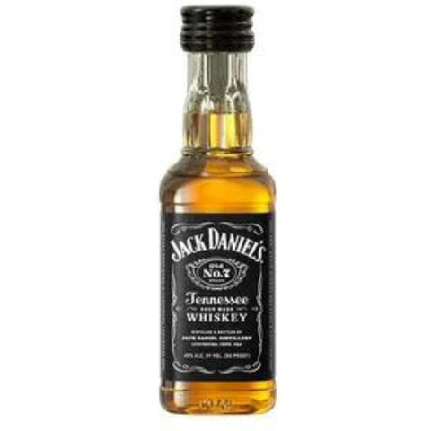 Jack Daniel's Black Label Tennessee Straight Bourbon Whiskey - 50ml Mini Shot