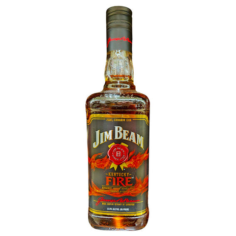 Jim Beam Fire Bourbon Whiskey - 750ml