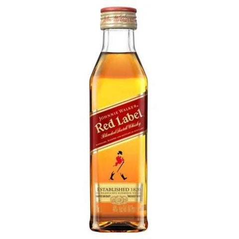 Johnnie Walker Red Label Scotch Whiskey - 50ml Mini Shot