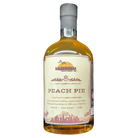 Kalifornia Distilleries Peach Pie Liqueur - 750ml