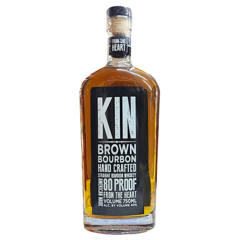 Kin Brown Hand Crafted Straight Bourbon Whiskey - 750ml