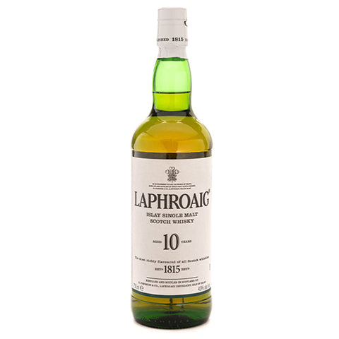 Laphroaig 10 Year Single Malt Scotch Whiskey - 750ml