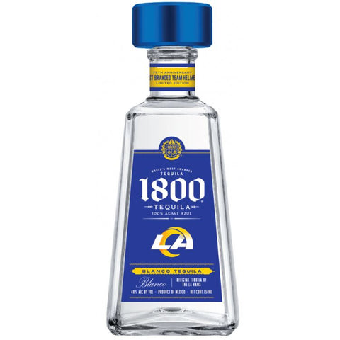 1800 Tequila Blanco Los Angeles Rams Limited Edition - 750ml