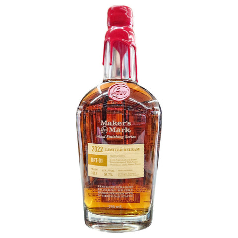Maker's Mark Wood Finishing Series Limited Release 2022 BRT-01 Straight Bourbon Whiskey - 750ml