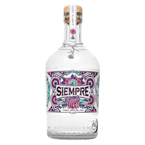 Siempre Plata Tequila - 750ml