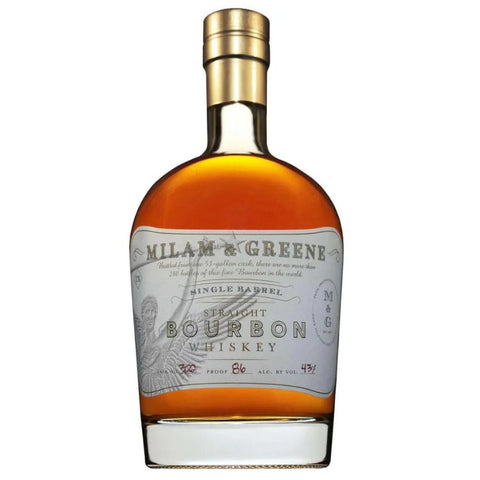 Milam and Greene Single Barrel Straight Bourbon Whiskey - 750ml