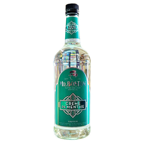 Mr. Boston Creme De Menthe Liqueur - 1L