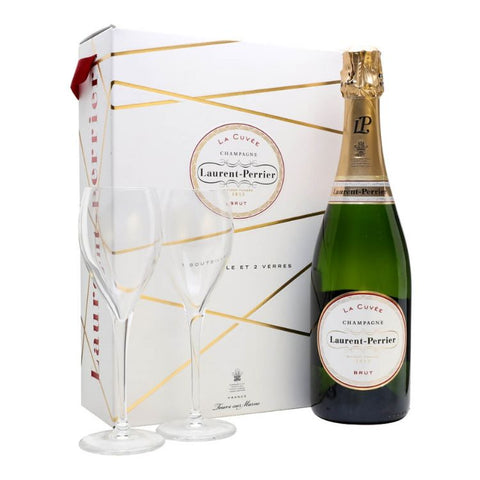Laurent-Perrier Brut La Cuvee Gift Set- 750ml