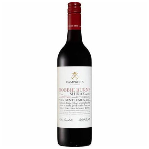 Campbells Bobbie Burns Shiraz - 750ml