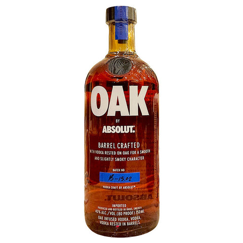 Oak by Absolut Barrel Crafted Vodka - 750ml