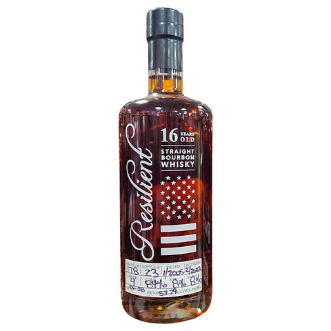 Resilient 16 Year Straight Bourbon Whiskey - 750ml