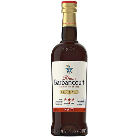 Rhum Barbancourt 4 Year Aged Three Star Rum - 750ml
