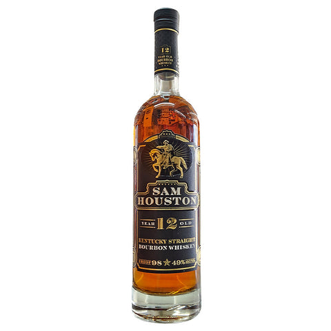 Sam Houston 12 Year Straight  Bourbon Whiskey - 750ml