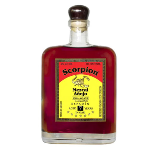 Scorpion Mezcal Espadin 7 Year Single Barrel Anejo Tequila - 750ml