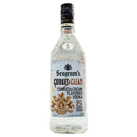 Seagram's Cookies & Cream Vodka - 1 liter