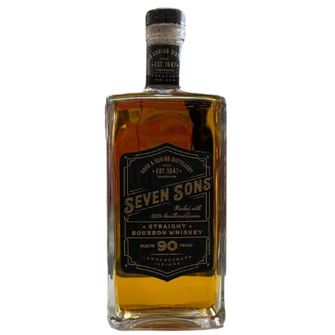 Seven Sons Straight Bourbon Whiskey - 750ml