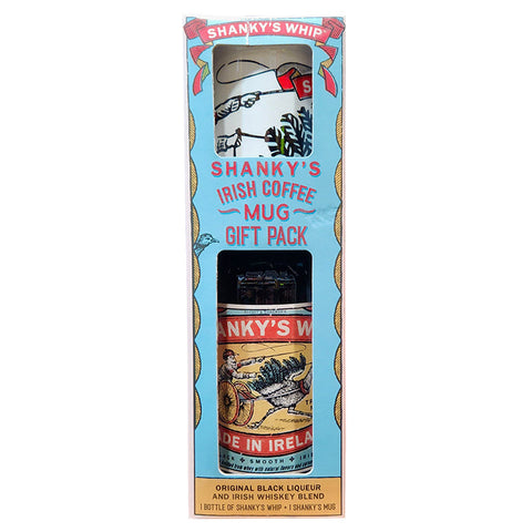 Shanky's Mug Gift Pack Irish Whiskey Coffee Liqueur - 750ml