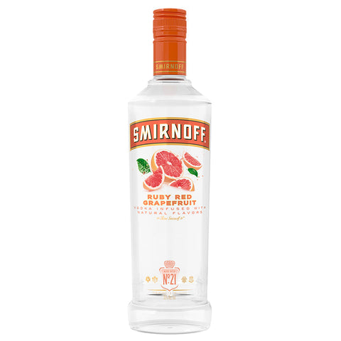 Smirnoff Ruby Red Grapefruit Vodka - 750ml