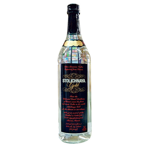 Stolichnaya Gold vodka - 1 liter