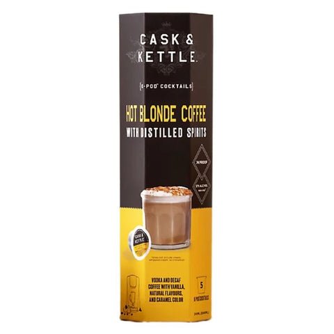 Cask + Kettle Hot Blonde Hard Coffee K-Pods - 200ml