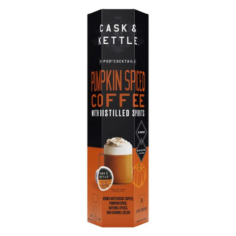 Cask + Kettle Pumpkin Spiced Coffee K-Pods - 200ml