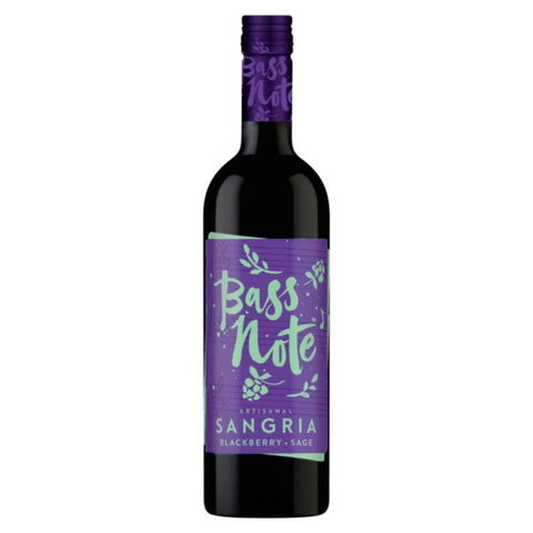 Bass Note Blackberry Sage Red Blend - 750ml