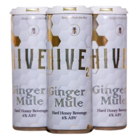 Hive₂0 Hard Honey Ginger Mule - 12oz x 4